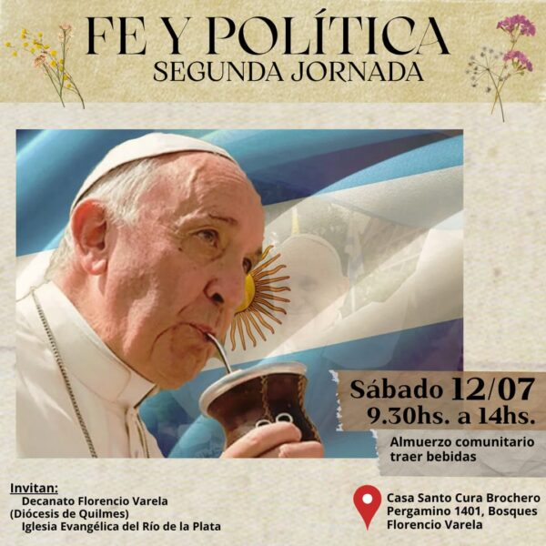 SEGUNDA JORNADA DE FE Y POLÍTICA