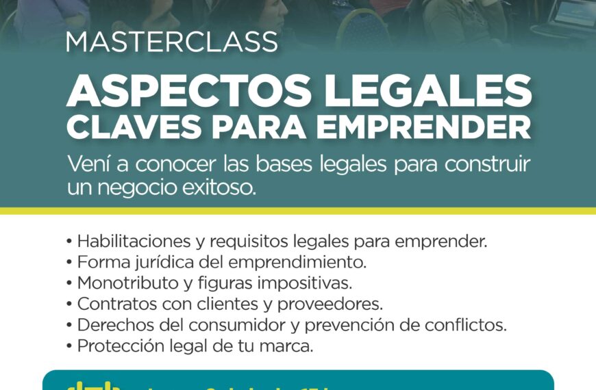 CAPACITACIÓN EN ASPECTOS LEGALES PARA EMPRENDIMIENTOS