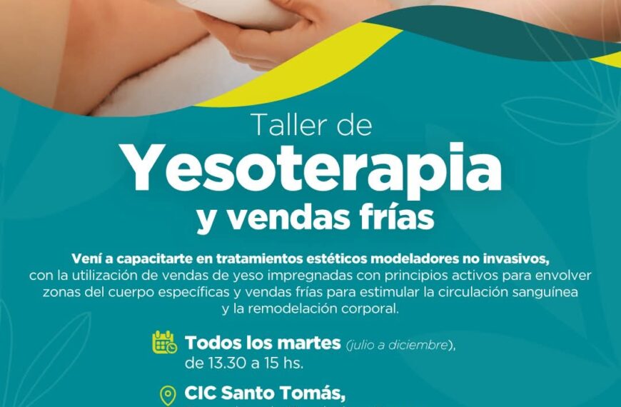 SEMINARIO GRATUITO SOBRE YESOTERAPIA Y VENDAS FRÍAS