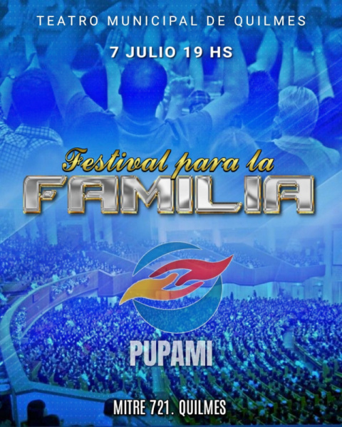 FESTIVAL CRISTIANO ESTE LUNES 7 EN EL TEATRO QUILMES