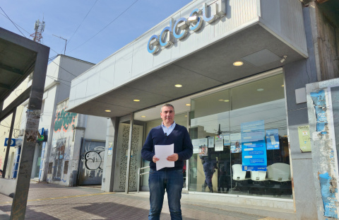 EL CONCEJAL DE BERAZATEGUI DANTE MORINI DENUNCIÓ PENALMENTE A EDESUR