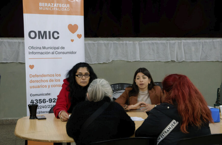 BERAZATEGUI: GRAN OPERATIVO DE ASESORAMIENTO LEGAL GRATUITO EN EL BARRIO SAN CARLOS
