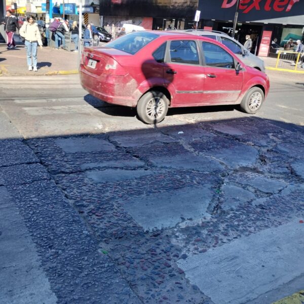 LOMAS DE ZAMORA: IMPOSIBLE TRANSITAR PERSONAS CON DISCAPACIDAD