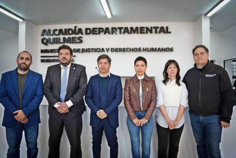 MAYRA Y AXEL KICILLOF INAUGURARON LA NUEVA ALCALDÍA DEPARTAMENTAL DE QUILMES