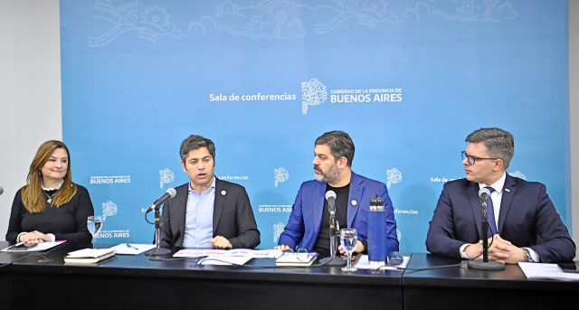 KICILLOF : «LA BUP ES UN CAPRICHO DE MILEI»