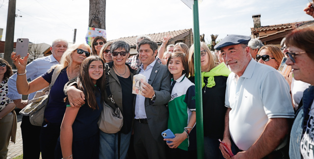 EN MARCOS PAZ, EL GOBERNADOR INAUGURÓ UNA SEDE DE LA CASA DE LA PROVINCIA