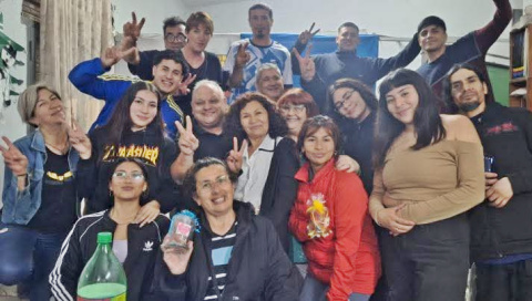 LA AGRUPACION DE MARCELO IGLESIAS FESTEJÓ EL DIA DE LA LEALTAD