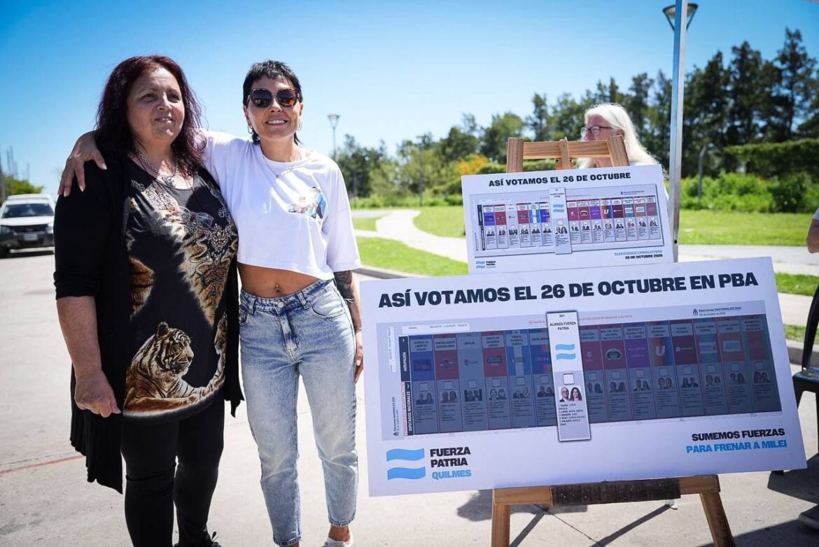 MAYRA SUPERVISÓ UN OPERATIVO «QUILMES CERCA» EN EL BARRIO VILLA ALCIRA, DE BERNAL ESTE