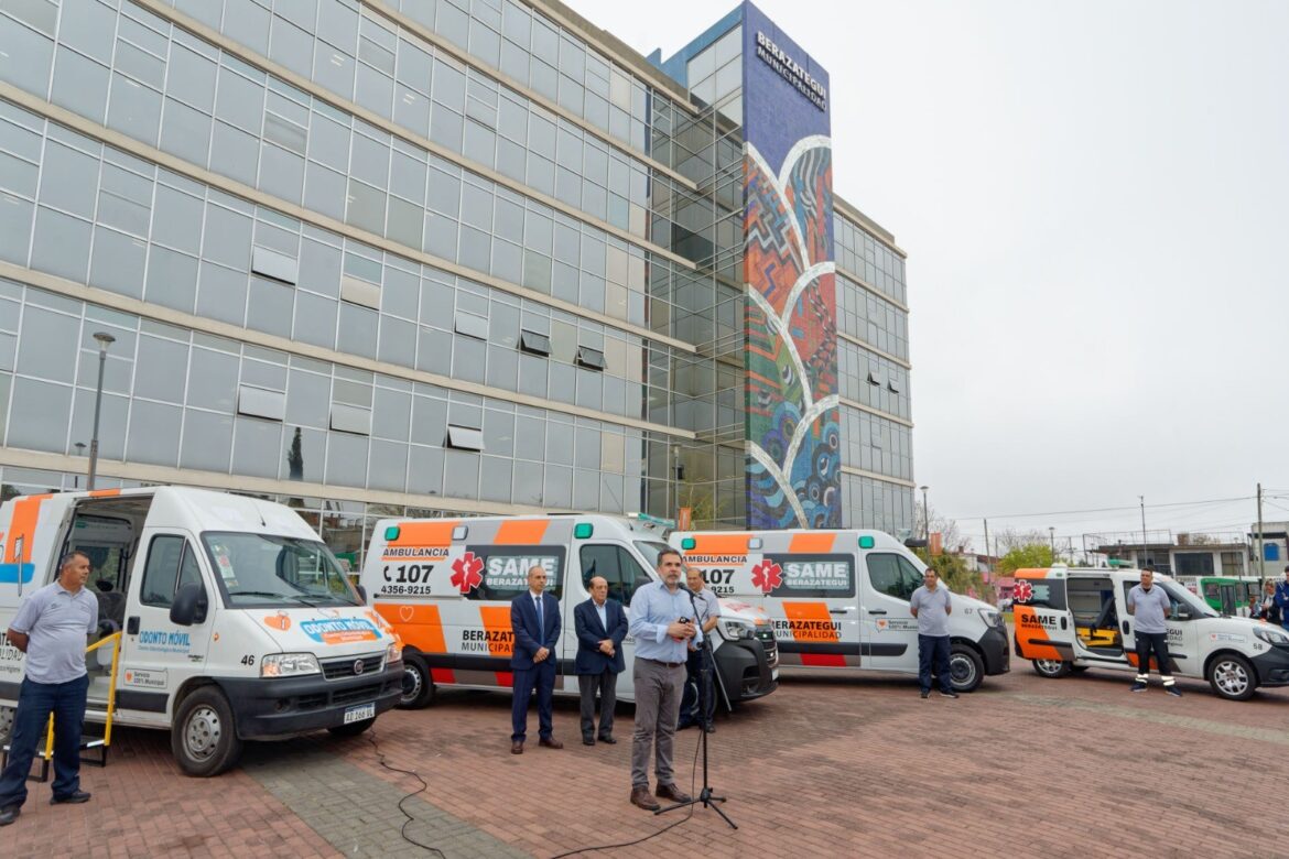 SE SUMAN CUATRO MÓVILES NUEVOS AL SERVICIO DE SALUD MUNICIPAL