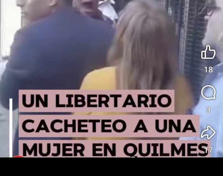 EN VISITA DE SANTILLI, UN LIBERTARIO DE MILEI GOLPEÓ A UNA VECINA EN QUILMES
