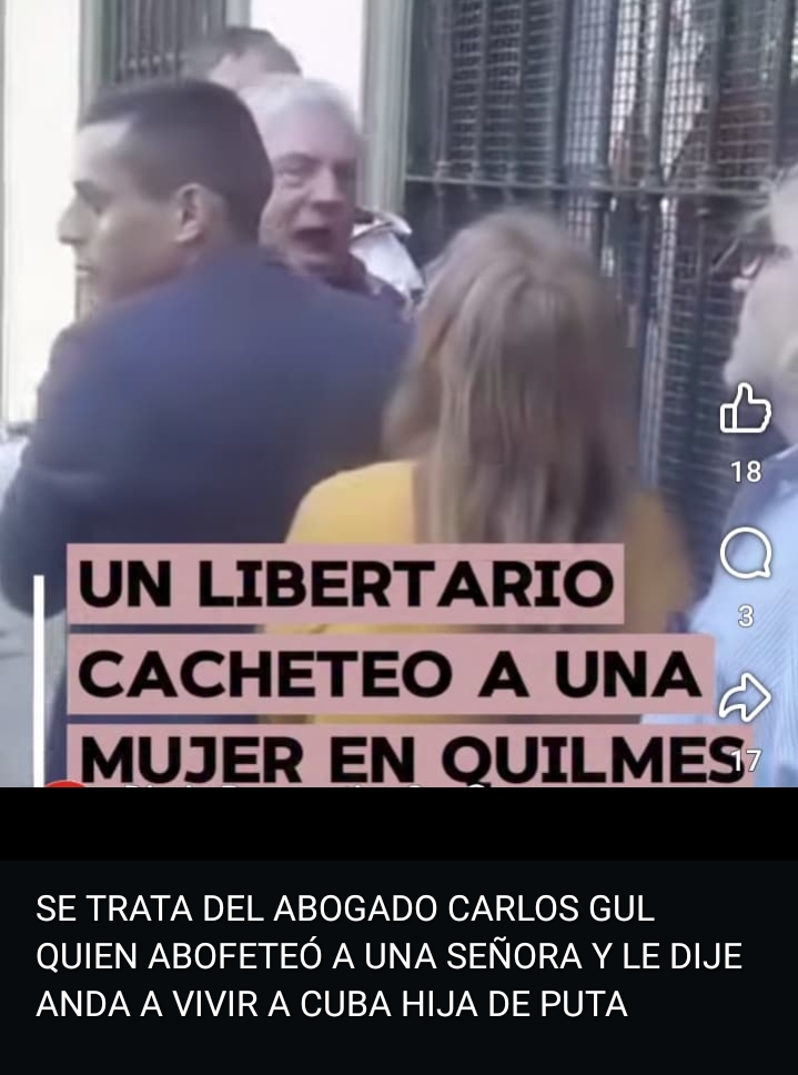 EN VISITA DE SANTILLI, UN LIBERTARIO DE MILEI GOLPEÓ A UNA VECINA EN QUILMES