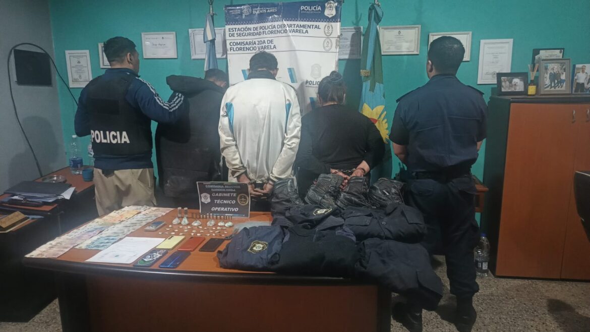 INVESTIGACIÓN, ALLANAMIENTO Y TRES APREHENDIDOS POR VENTA DE ESTUPEFACIENTES