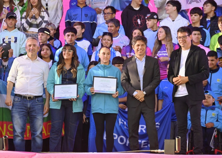 KICILLOF ENCABEZÓ LA APERTURA DE LA ETAPA FINAL DE LOS JUEGOS BONAERENSES 2025