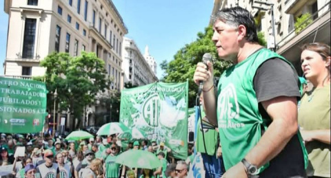 CLAUDIO AREVALO SALUDÓ A LOS TRABAJADORES BONAERENSES