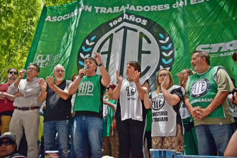 ATE, PARTICIPÓ EN JORNADA DE LUCHA  CONTRA DE LA REFORMA