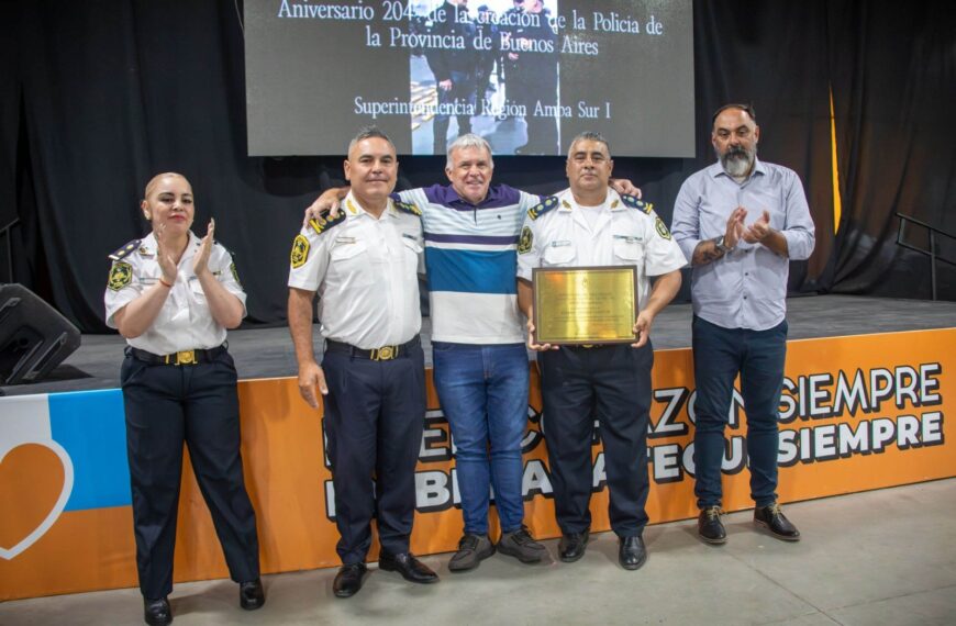 BERAZATEGUI: SE CONMEMORÓ EL 204° ANIVERSARIO DE LA POLICÍA DE LA PROVINCIA DE BUENOS AIRES