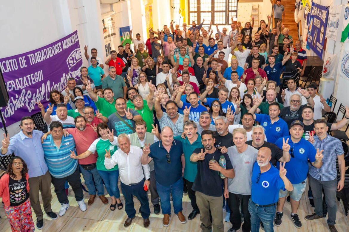 LA CGT REGIONAL Y LA MESA POLITICO SINDICAL BRINDÓ APOYO MASIVO AL TURCO BALOR Y REALIZÓ UN RECONOCIMIENTO A MUSSI