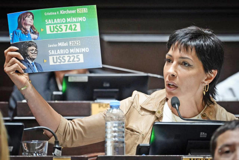 MAYRA MENDOZA: “ESTO NO ES MODERNIZACIÓN, ES UNA ESTAFA A LOS TRABAJADORES”