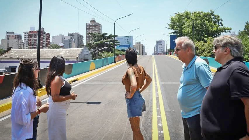 YA ESTÁ EN FUNCIONAMIENTO EL PUENTE 14 DE AGOSTO