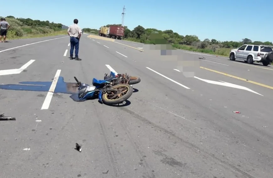 PILAR: MOTOS Y PANAMERICANA, FOCO DE LAS MUERTES VIALES DE 2025