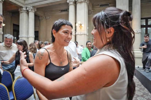 DECLARACIONES DE MAYRA LUEGO DE LA APERTURA DE SESIONES DEL HCD DE QUILMES