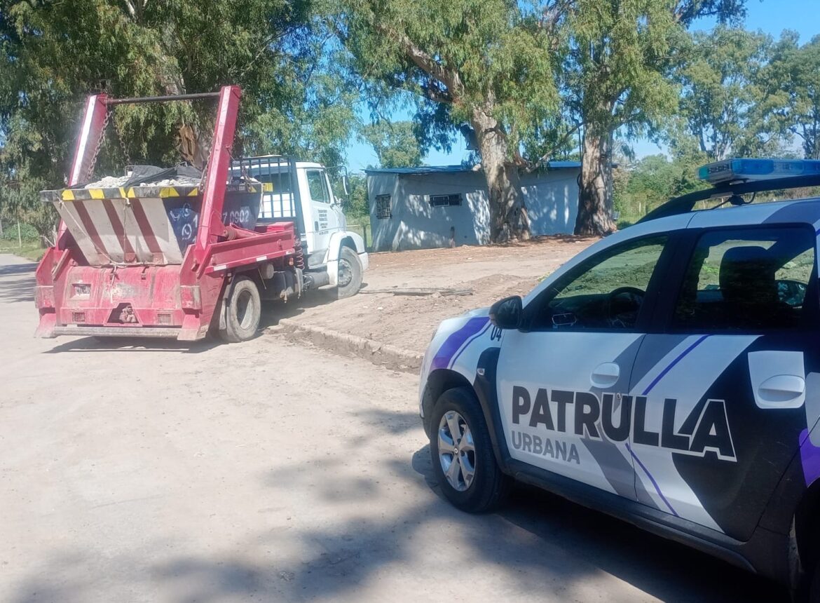 EL MUNICIPIO DE QUILMES INFRACCIONÓ A UN CAMIÓN CON UNA CARGA ILEGAL DE TIERRA