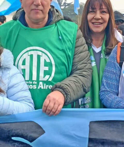 ATE QUILMES: «FUERA YANKIS DE MORENO»