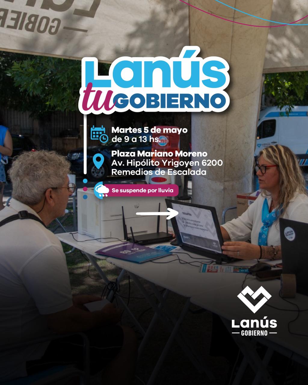 SE DESARROLLARÁ UNA NUEVA EDICIÓN DEL OPERATIVO «LANÚS TU GOBIERNO» EN REMEDIOS DE ESCALADA