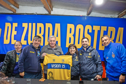 INTENDENTE DE BERAZATEGUI SE REUNIÓ CON FILIAL DE BOCA