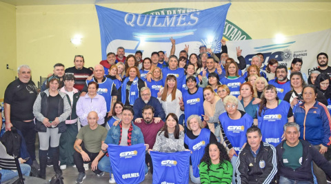 CTA AUTÓNOMA DE QUILMES: PLENARIO DE LA MILITANCIA Y PRESENTACIÓN DE LA LISTA DE LA CTA AUTÓNOMA DE QUILMES Y LA CTA AUTÓNOMA DE SAN FRANCISCO SOLANO