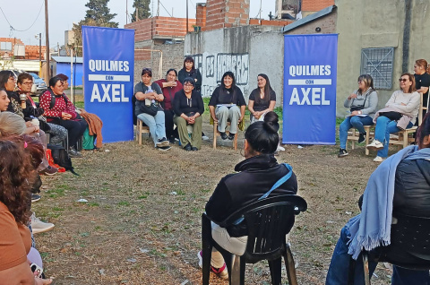 Las Mujeres y Diversidades del Movimiento Derecho al Futuro Quilmes organizaron un encuentro para seguir construyendo comunidad y esperanza