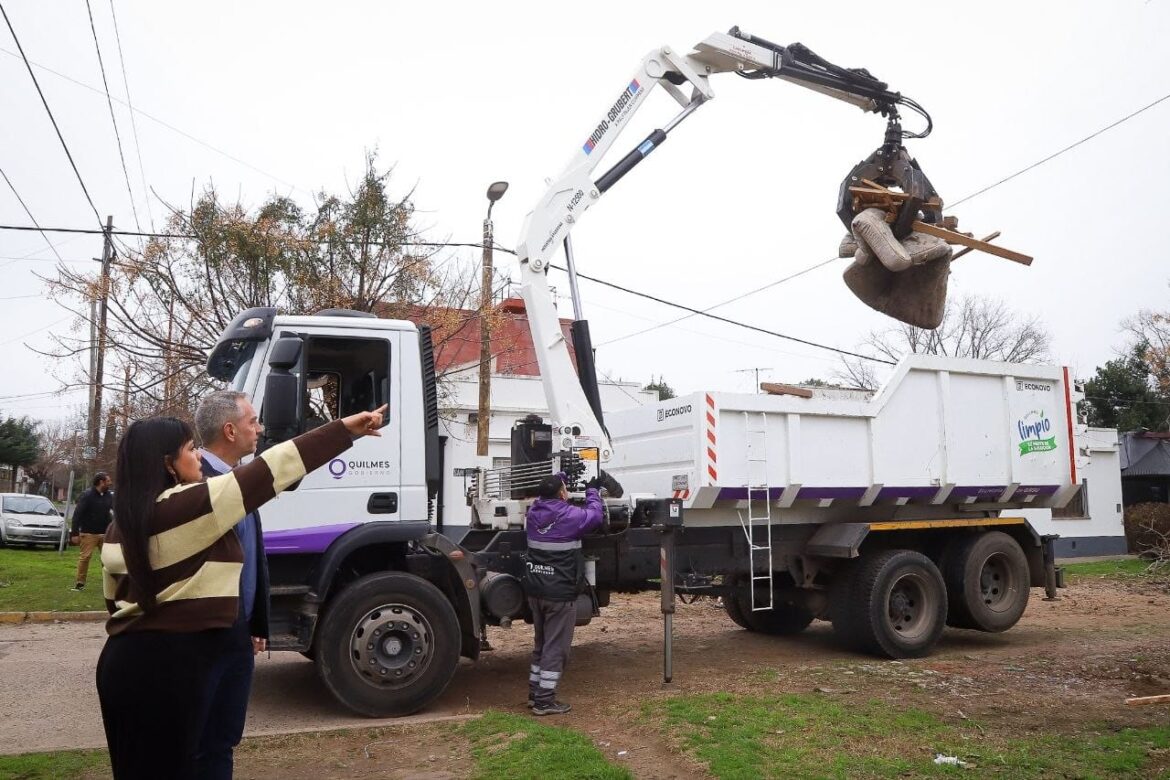 NUEVO OPERATIVO DEL PROGRAMA «-RESIDUOS +COMUNIDAD» EN QUILMES OESTE