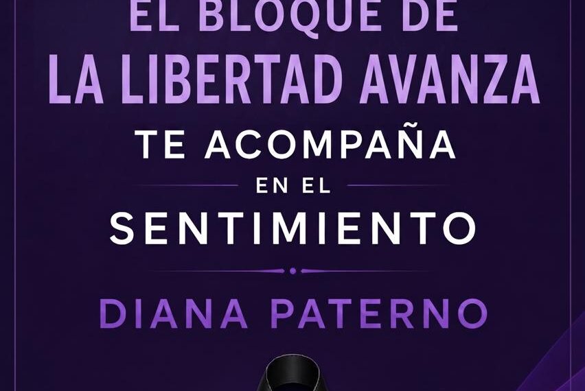 CONCEJALES DE LLA DE BERAZATEGUI ENVIAN PESAME A SU PAR DIANA PATERNO