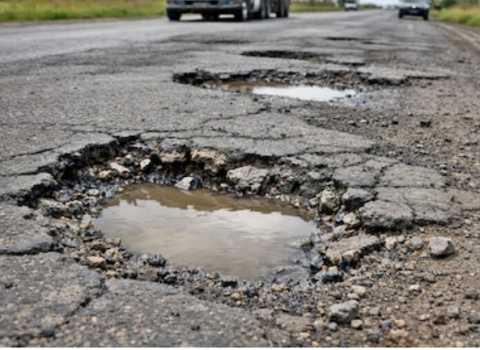 LA FALTA DE OBRA PUBLICA EN GOBIERNO DE MILEI YA SE VÉ EN LAS RUTAS