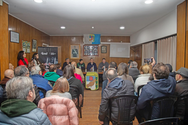 EL HISTORIADOR JORGE MARQUEZ DISERTÓ EN EL PJ DE QUILMES