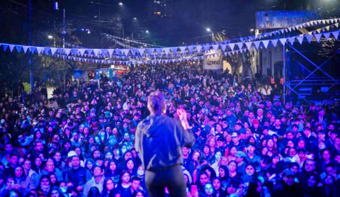 VALENTINO MERLO EN EL CIERRE POR 360º ANIVERSARIO DE QUILMES