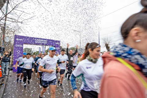 MÁS DE 6.000 PERSONAS PARTICIPARON DE LA CARRERA QUILMES EN EL MARCO DE LOS FESTEJOS POR EL 360º ANIVERSARIO DE LA CIUDAD