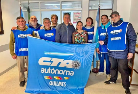 PRESENTARON OFICIALMENTE  A LOS REPRESENTANTES DEL HOSPITAL IRIARTE ELECTOS EL 20 DE AGOSTO COMO PARTE DE LA LISTA 1 GERMÁN ABDALA