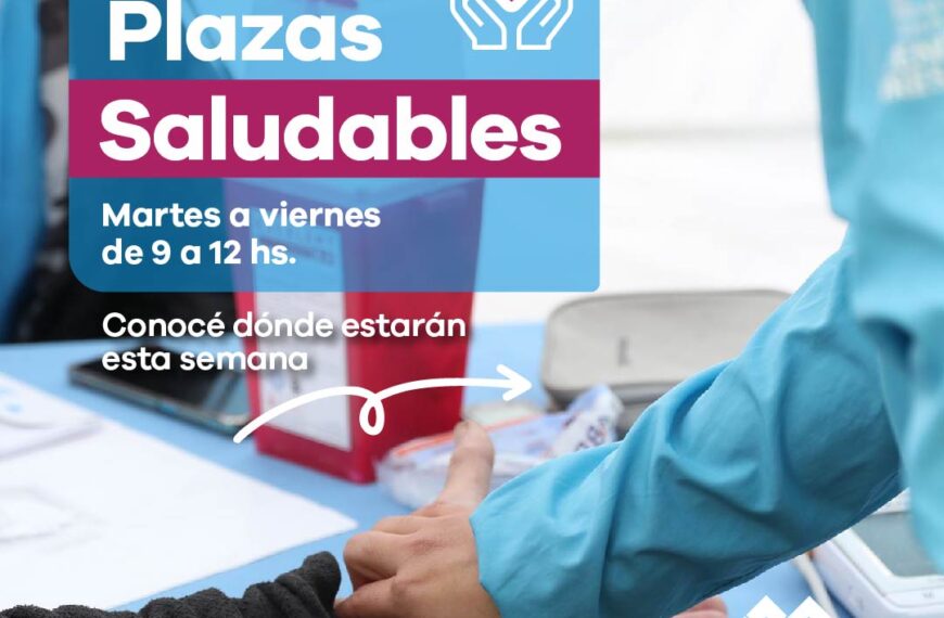 LANÚS: NUEVA EDICIÓN DEL PROGRAMA «PLAZAS SALUDABLES»