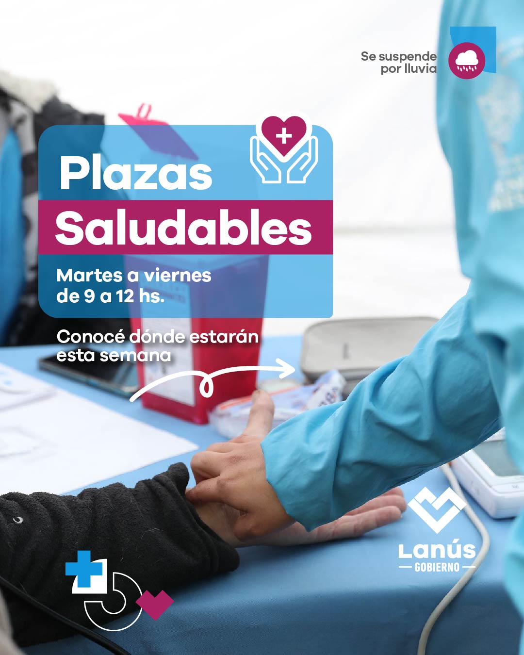 LANÚS: NUEVA EDICIÓN DEL PROGRAMA «PLAZAS SALUDABLES»
