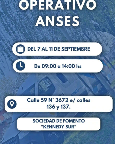 BERAZATEGUI: ANSES EN BARRIO «KENNEDY SUR»