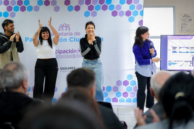 MAYRA Y EVA MIERI ANUNCIARON  UN NUEVO POLIDEPORTIVO CON PILETA SEMIOLÍMPICA: “LA TASA QUE PAGAN CON MUCHO ESFUERZO LOS VECINOS ES DEVUELTA EN OBRAS”