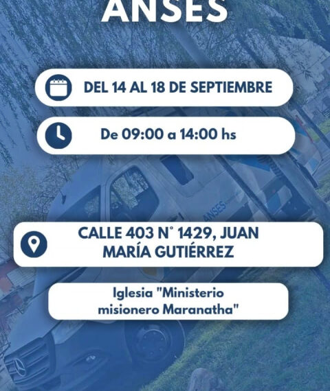 OPERATIVO ANSES EN GUTIERREZ