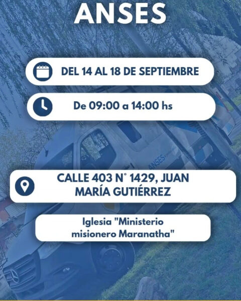 OPERATIVO ANSES EN GUTIERREZ