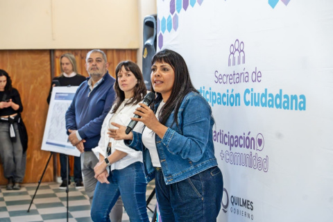 EL MUNICIPIO DE QUILMES ANUNCIÓ LA CONSTRUCCIÓN DE 47 NUEVAS CUADRAS DE ASFALTO EN VILLA LA FLORIDA CON FONDOS PROPIOS