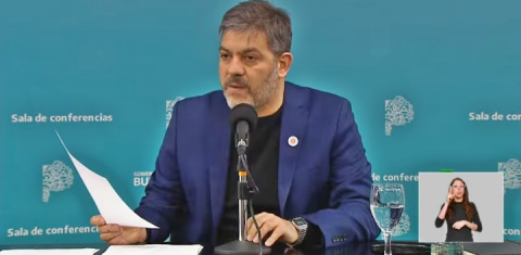 BIANCO BRINDÓ UNA CONFERENCIA DE PRENSA