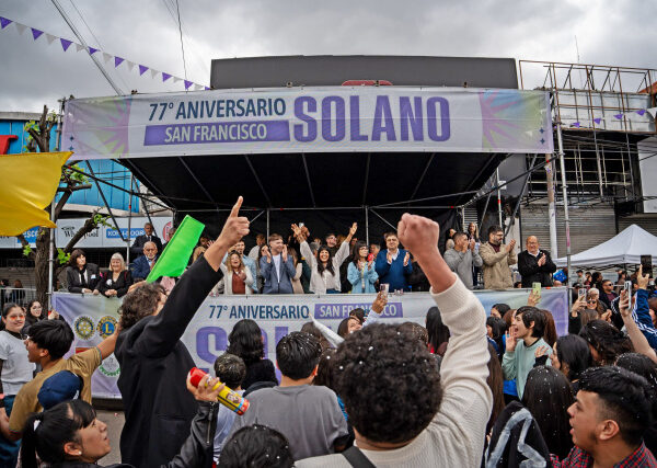 EVA MIERI EN EL 77º ANIVERSARIO DE SAN FRANCISCO SOLANO: “TENEMOS COMO OBJETIVO PARA EL AÑO 2027 LLEGAR A LAS 350 CUADRAS DE PAVIMENTO PARA ESTA CIUDAD”
