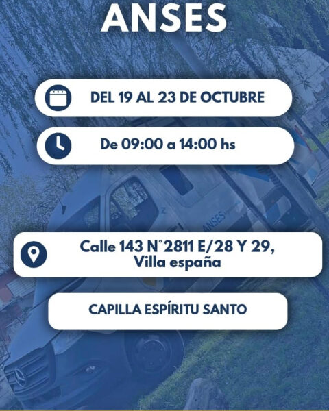 OPERATIVO ANSES EN VILLA ESPAÑA