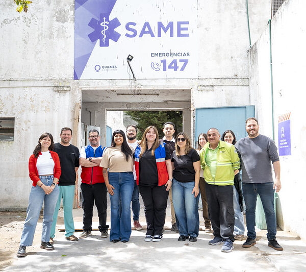 AVANZA LA OBRA DE REFACCIÓN Y PUESTA EN VALOR DE LA CENTRAL DEL SAME QUILMES CON FONDOS 100% MUNICIPALES